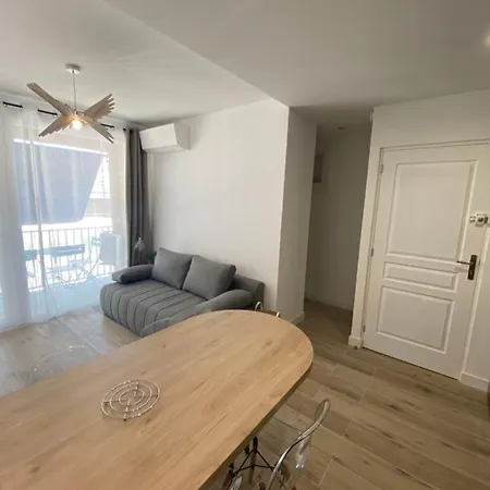 Magnifique T2 37m2 Centre Vue Au Bord De La Neuf 4 Couchages Balcon Parking Privé Fermé Clim Wifi Appartement *