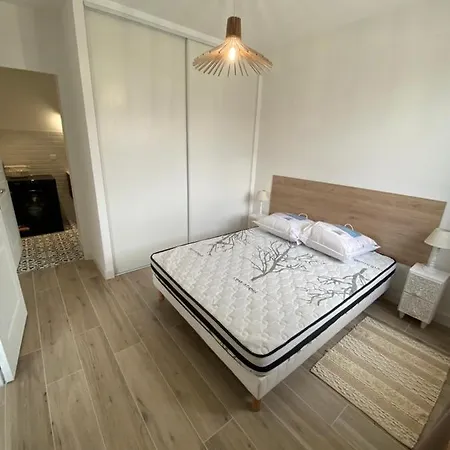 Magnifique T2 37m2 Centre Vue Au Bord De La Neuf 4 Couchages Balcon Parking Prive Ferme Clim Wifi