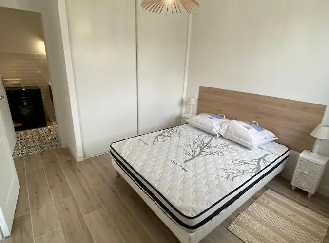 Magnifique T2 37m2 Centre Vue Au Bord De La Neuf 4 Couchages Balcon Parking Privé Fermé Clim Wifi