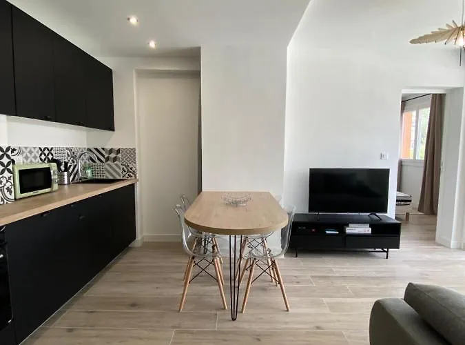 Magnifique T2 37m2 Centre Vue Au Bord De La Neuf 4 Couchages Balcon Parking Privé Fermé Clim Wifi * Ajaccio (Corsica)